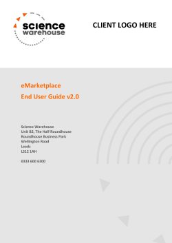 End User Guide - University of Birmingham Intranet