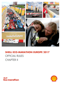 official rules chapter ii