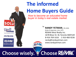 The informed Home Buyers Guide