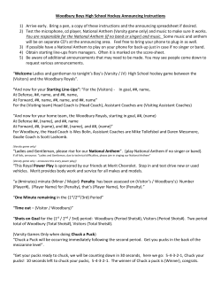 Announcing Instructions