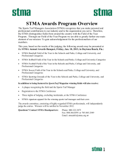 Field of the Year - Sports Turf Managers Association