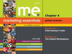 The Global Marketplace