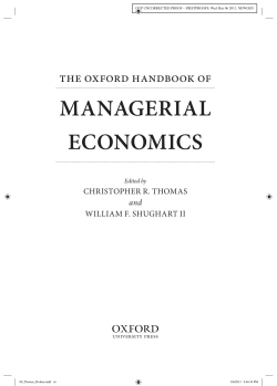 managerial economics