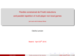 Flexible constrained de Finetti reductions