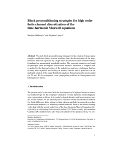 Block preconditioning strategies for high order finite element