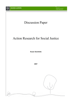 Action Research for Social Justice