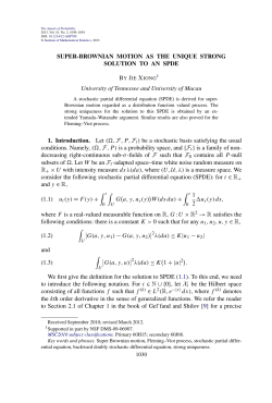 Super-Brownian motion as the unique strong solution to an SPDE
