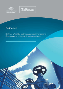 NGER Defining facilities