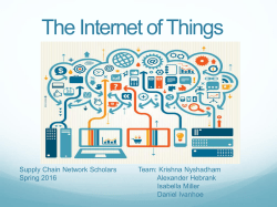 IoT - WP Carey School of Business