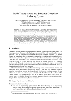 Inside Theory-Aware and Standards-Compliant