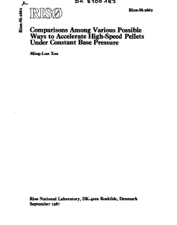 S Comparisons Among Various Possible Ways to