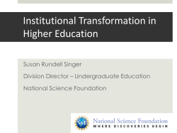 Build the Professional STEM Workforce for