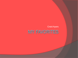 My Favorites - TCS Moodle 2
