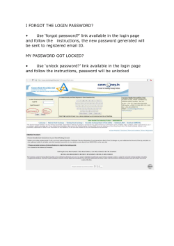 I FORGOT THE LOGIN PASSWORD? &bull; Use `forgot password?` link