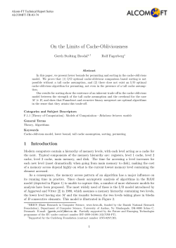 On the Limits of Cache-Obliviousness