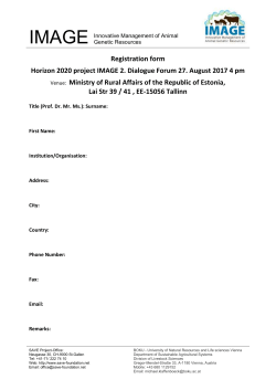 Leertext SAVE engl. - IMAGE - Innovative Management of Animal