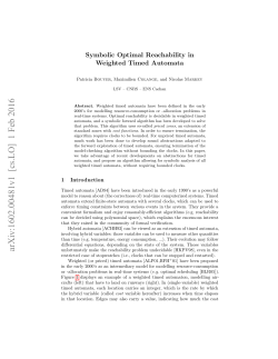Symbolic Optimal Reachability in Weighted Timed Automata
