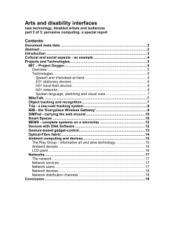 Pervasive Computing