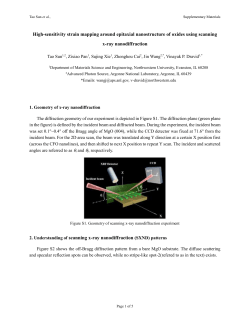 Diffuse scattering in scanning x-ray nanodiffraction
