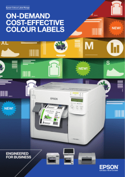 on-demand cost-effective colour labels