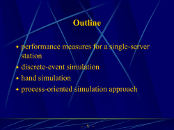 Discrete-event Simulation