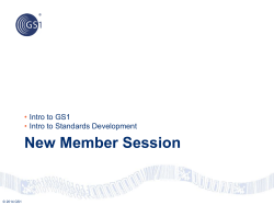 New Member Session