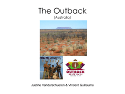 The Outback (Australia)