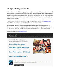 Image Editing Software