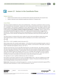 Precalculus Module 2, Topic D, Lesson 17: Teacher