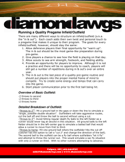 Running a Quality Pregame Infield/Outfield