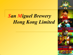 San Miguel Brewery Hong Kong Limited