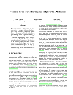 Conditions Beyond Treewidth for Tightness of Higher