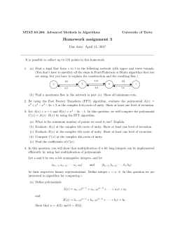 Homework assignment 3