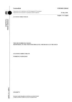 OECD-ORBIS database