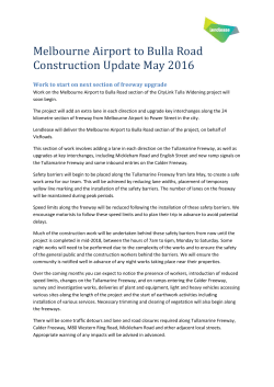 DOCX, 170.3 KB - CityLink Tulla Widening