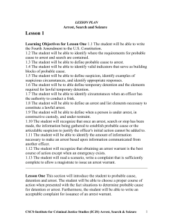 lesson plan - The Justice Academy