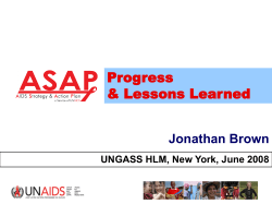 Making the Money Work AIDS Strategy and Action Plan Service