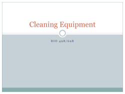 Cleaning Equipment