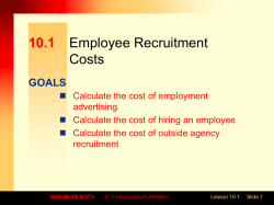 CHAPTER 10 Manage People and Inventory