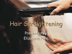 Hair Straightening