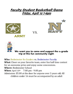 Faculty Student Basketball Game