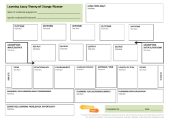 Blank theory of change planning template (Word)