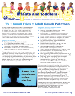 Screen time should never replace play time