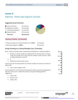 Grade 3 Mathematics Module 6, Topic A, Lesson 2