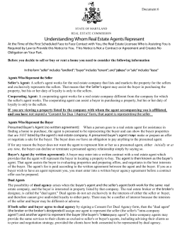 Agent Represents - Mr. Lister Realty
