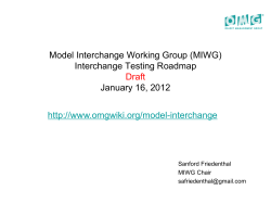 Systems Modeling Language (SysML) Tutorial