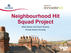 East Midlands Neighbourhood Hit Squad Presentation