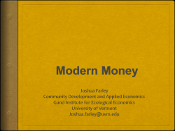 Money 16 - University of Vermont
