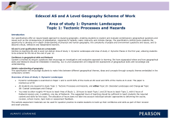 GCSE Scheme of Work - Edexcel