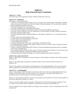 High School Constitution